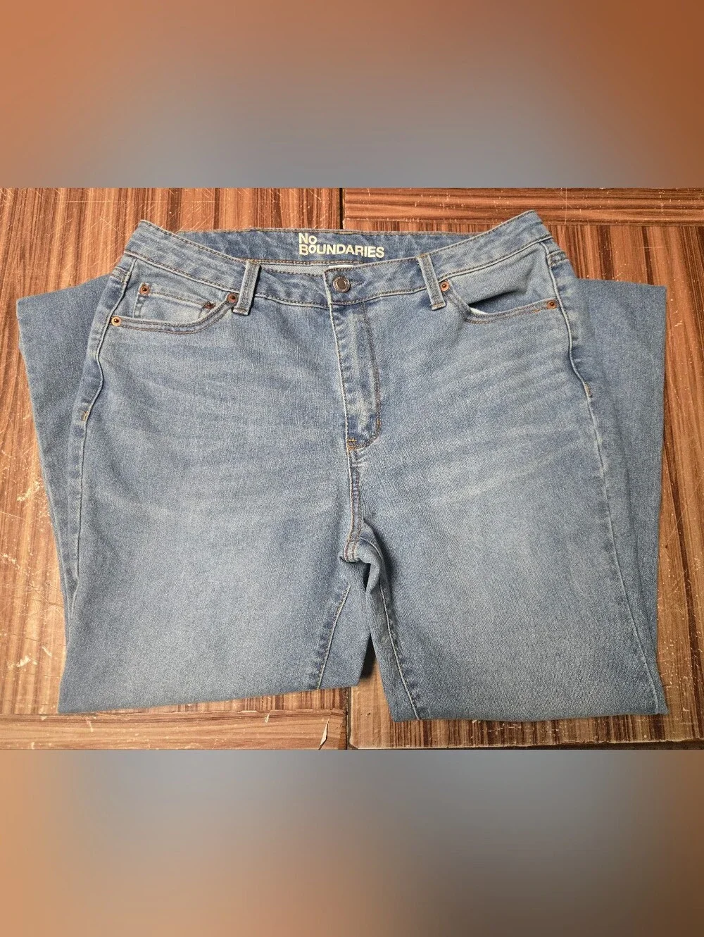 Two Classic Petite Women's Light Blue Denim Jeans